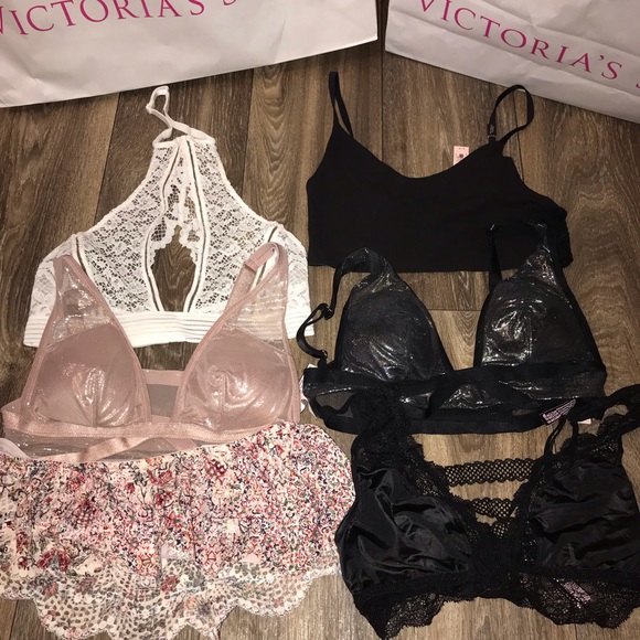 Victoria's Secret Other - NWT 6 VICTORIA SECRET BRALETTES